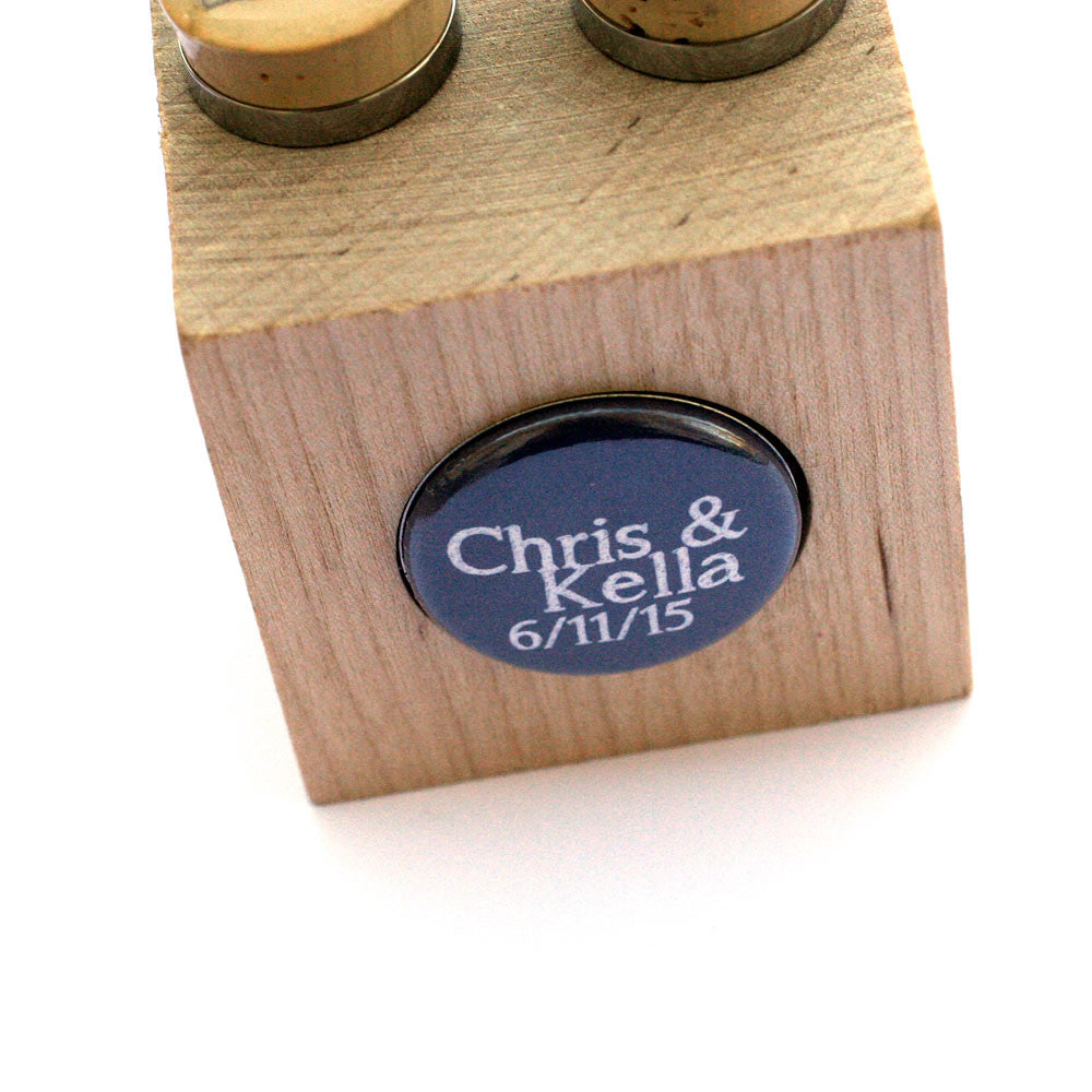 Bra and Panties Cufflinks - Recycled Cork
