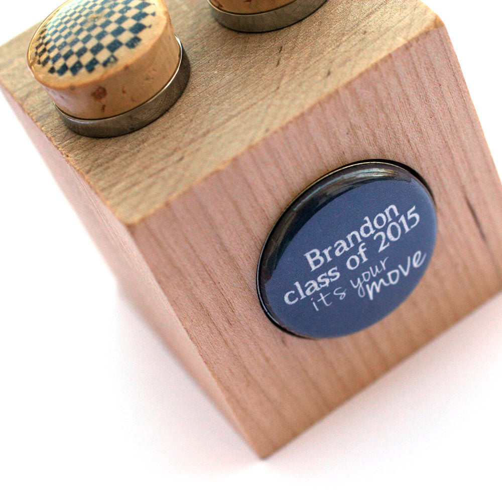 Graduate Cufflinks - Recycled Cork