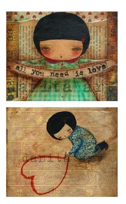 Amor Picture Locket Necklace