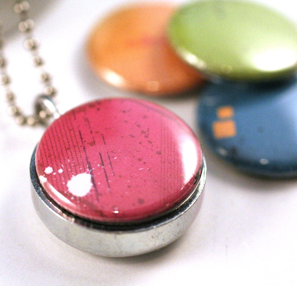 Neon Silver Locket