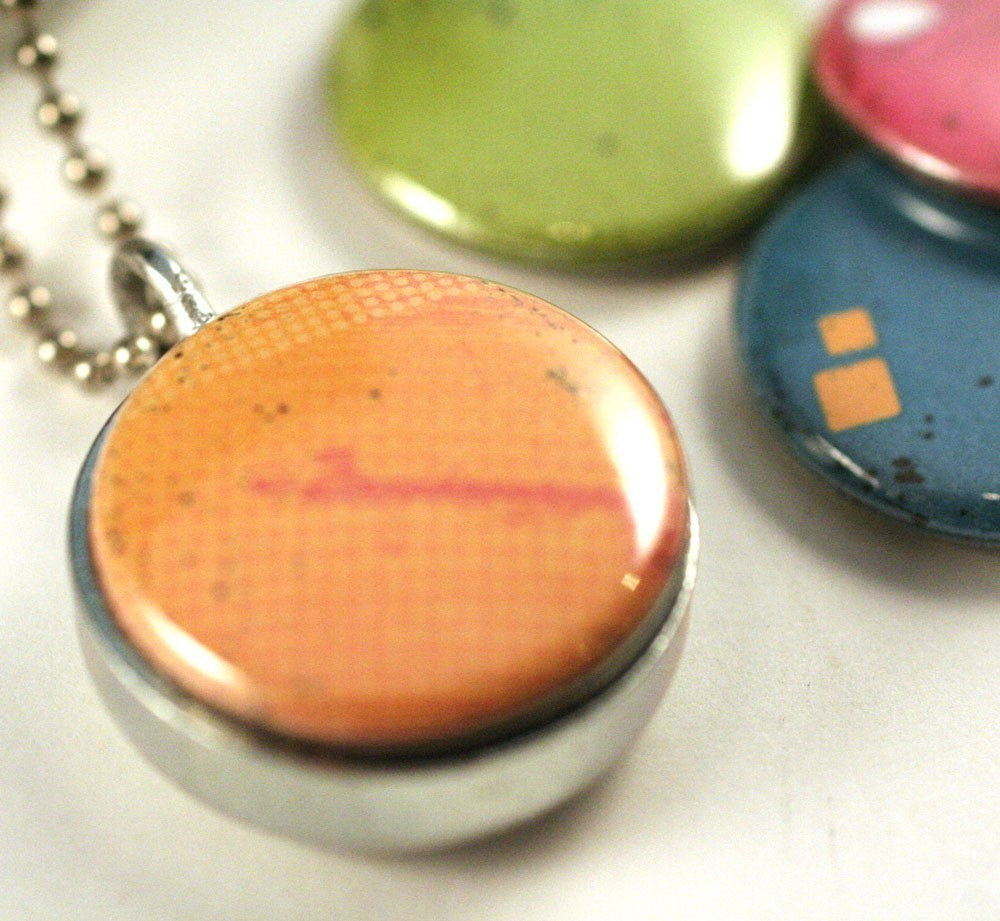 Neon Silver Locket