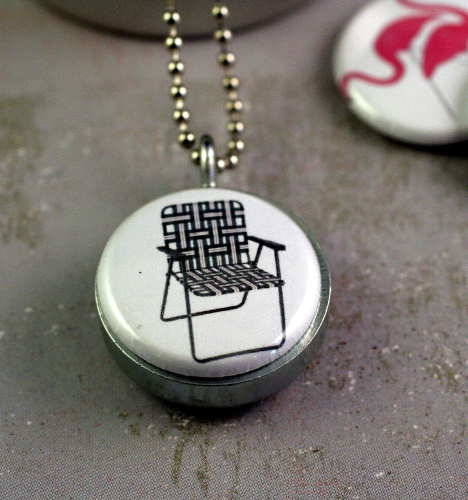 Trailer Park Locket Necklace