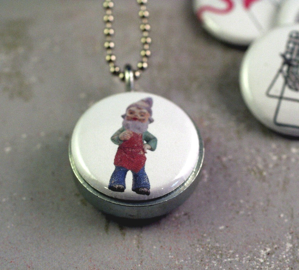 Trailer Park Locket Necklace