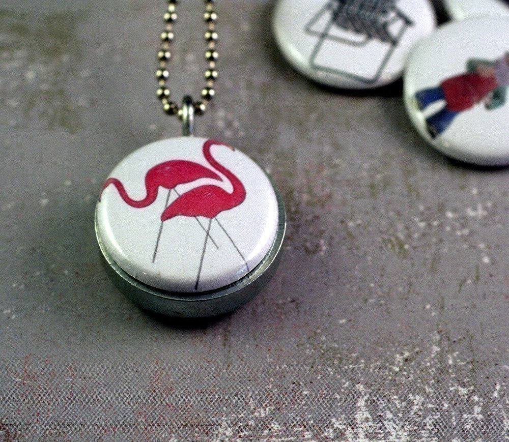 Trailer Park Locket Necklace