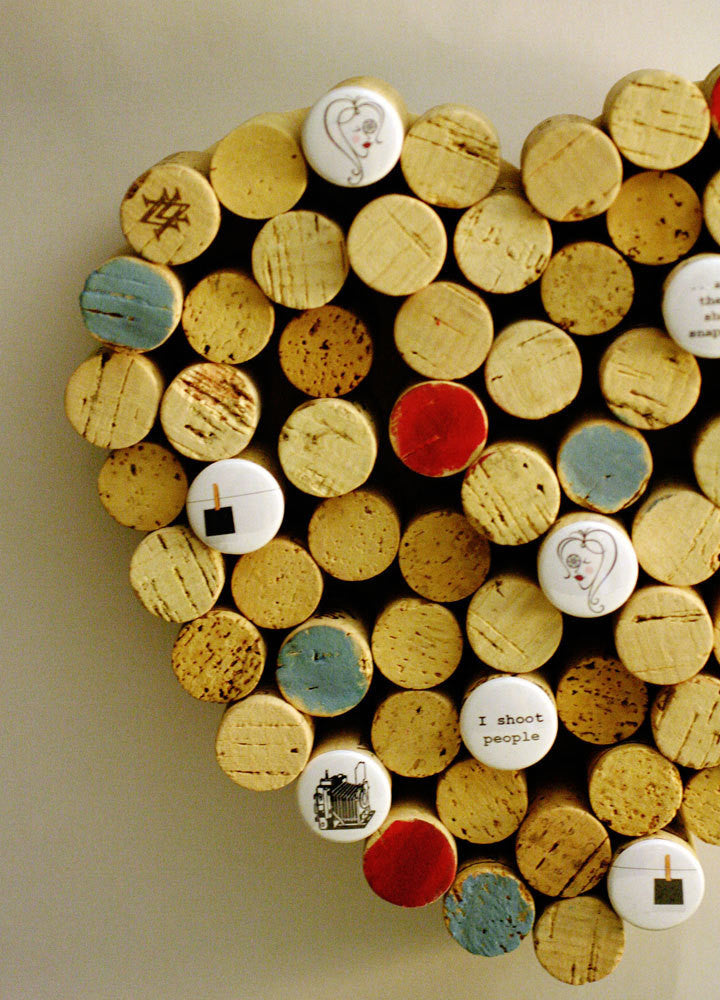 She Snapped Photographer Corkboard | Recycled Wine Corks