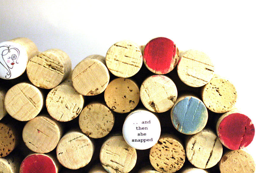 She Snapped Photographer Corkboard | Recycled Wine Corks
