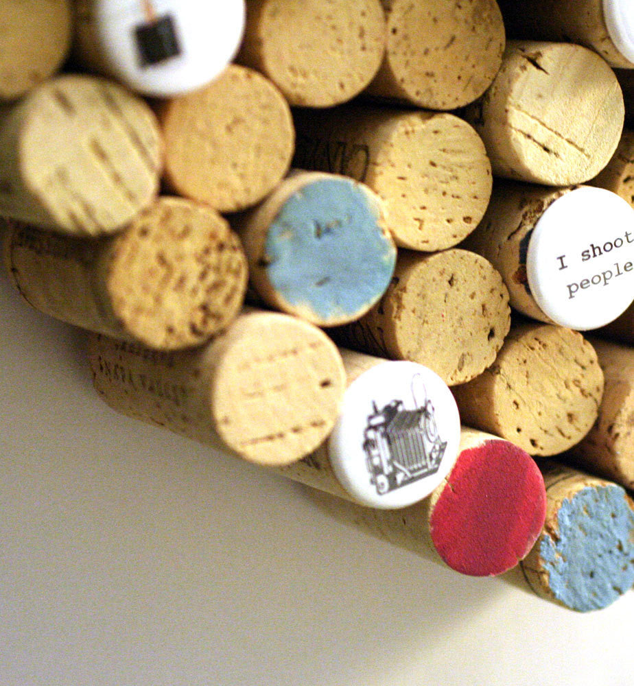 She Snapped Photographer Corkboard | Recycled Wine Corks