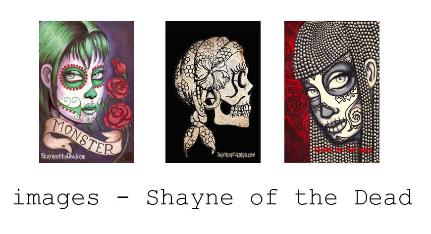 Day of the Dead Locket Necklace