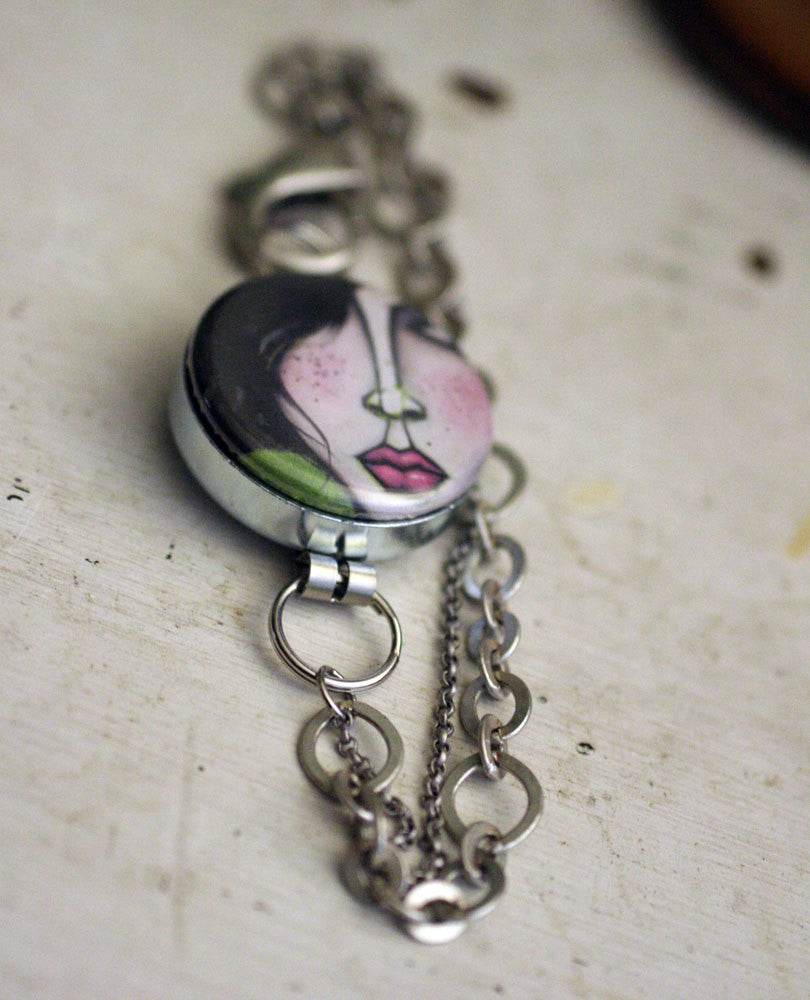 Faces Art Magnetic Bracelet