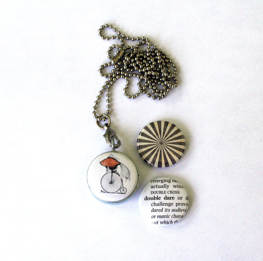 Double Dare You Locket Necklace