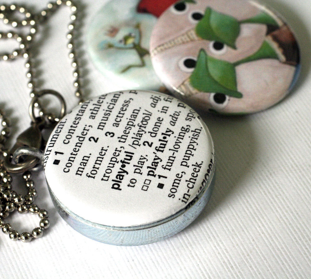 The Princess and the Frog Locket Necklace - Magnetic Jewelry