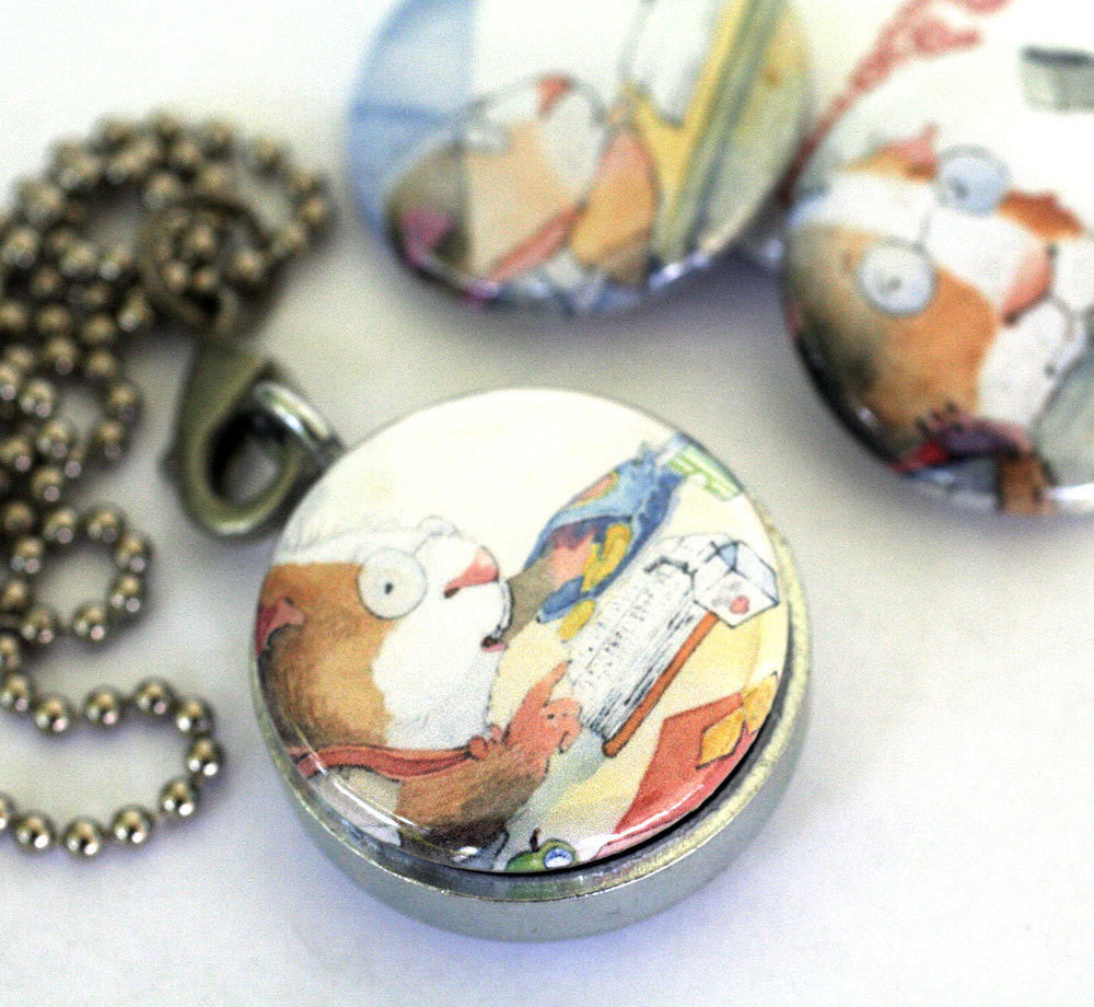 New Reader Locket Necklace