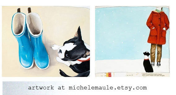 Boston Terrier Dog Bracelet