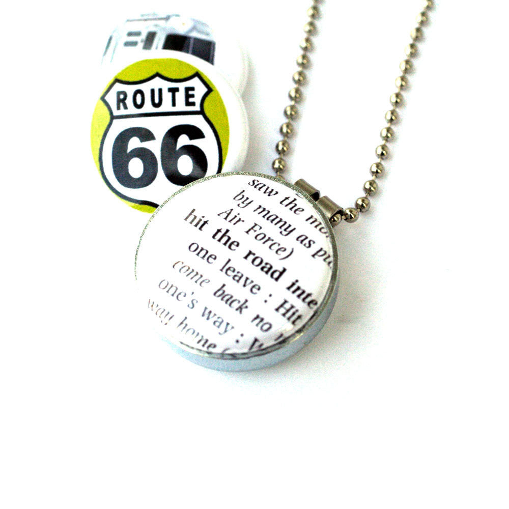 Airstream ROAD TRIP Locket Necklace