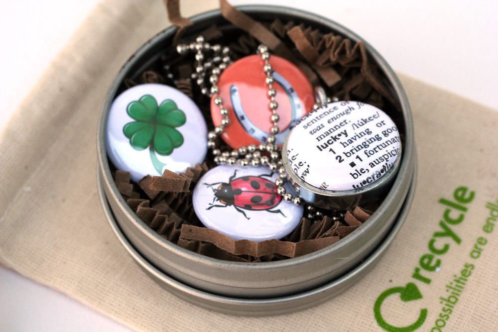 LUCKY Locket Necklace