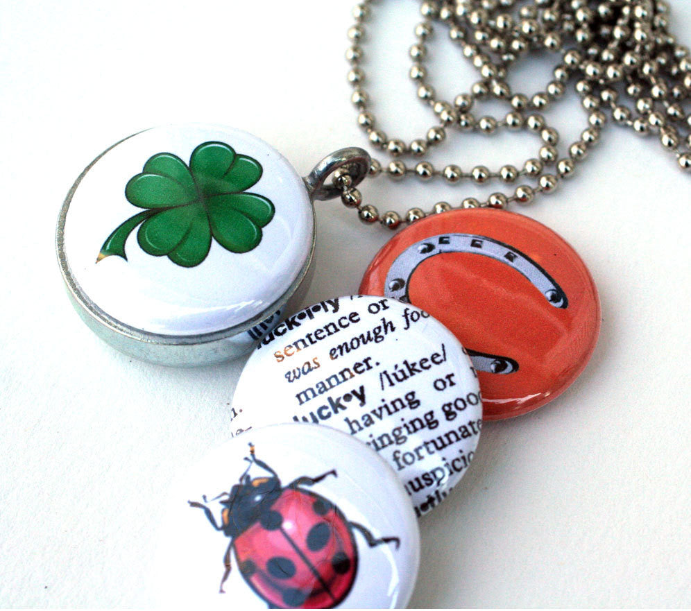 LUCKY Locket Necklace