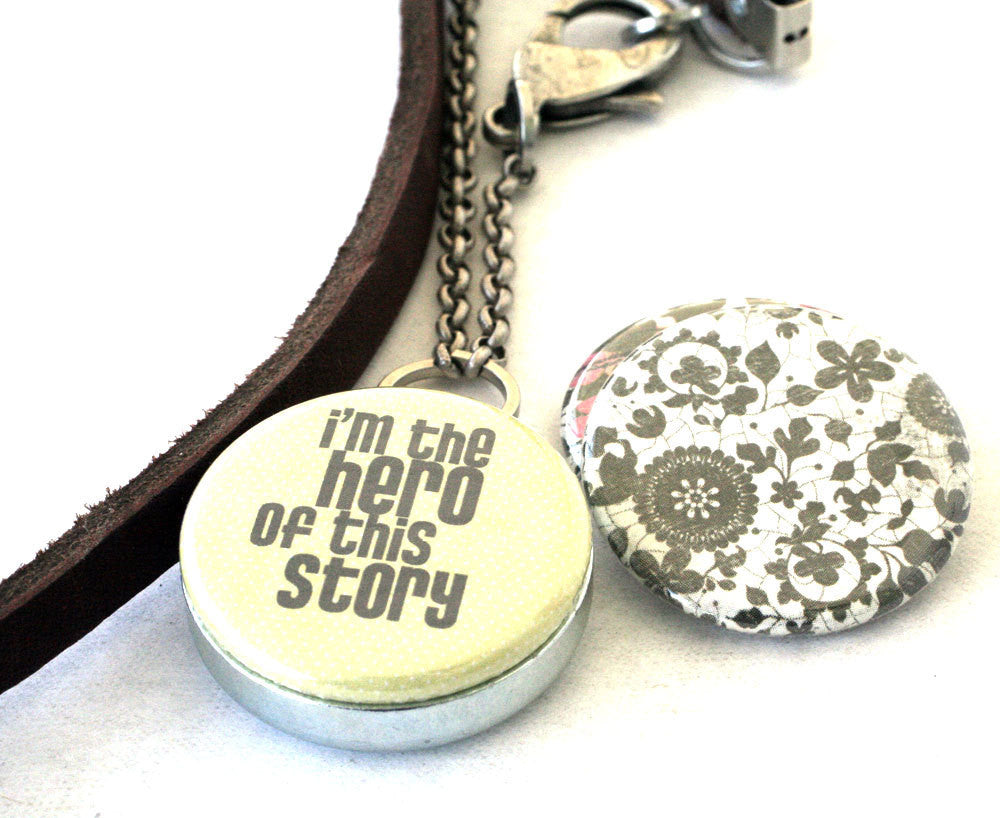 Hero Survivor Locket Necklace