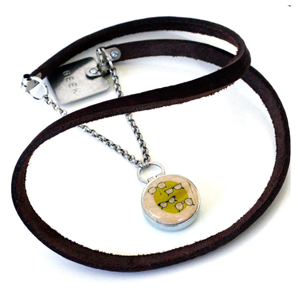 Nerdy Girl Geek Necklace