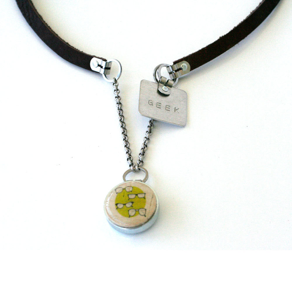 Nerdy Girl Geek Necklace