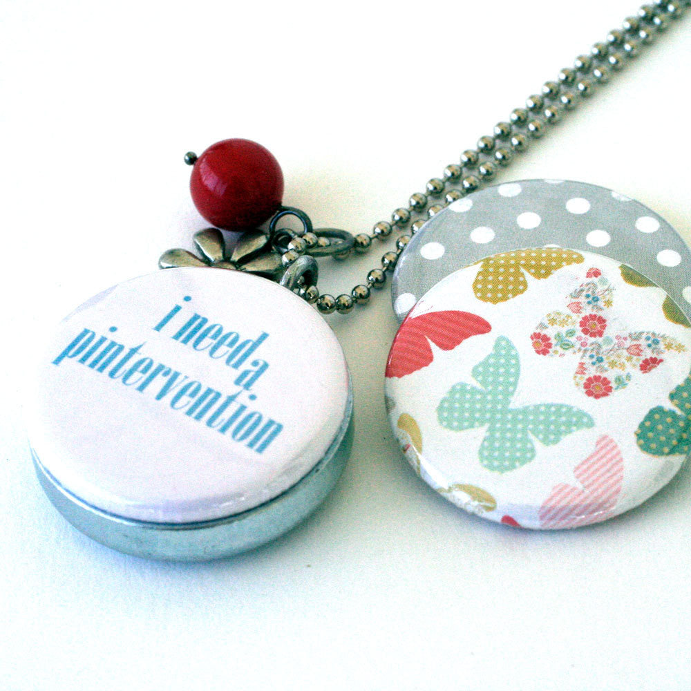 Pinterest Obsession Locket Necklace