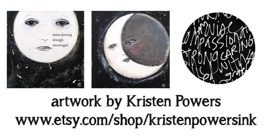 Moon Dancing Magnetic Locket Necklace -