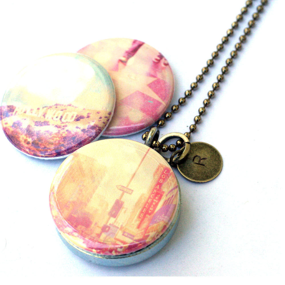 Hollywood Locket Necklace