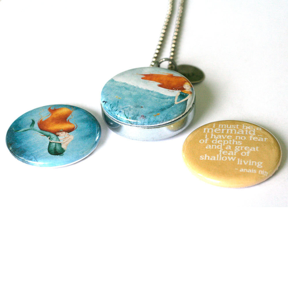 Mermaid Picture Locket