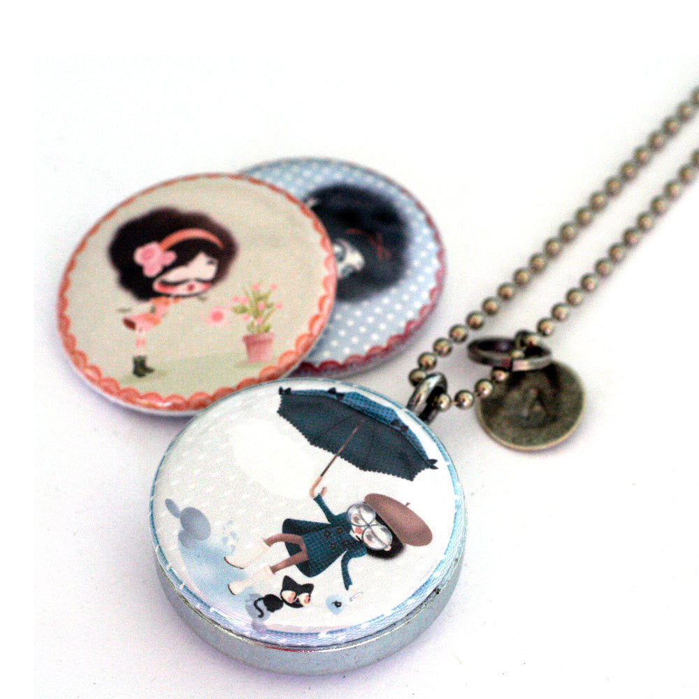 Girls Just Want to Have Fun Magnetic Necklace