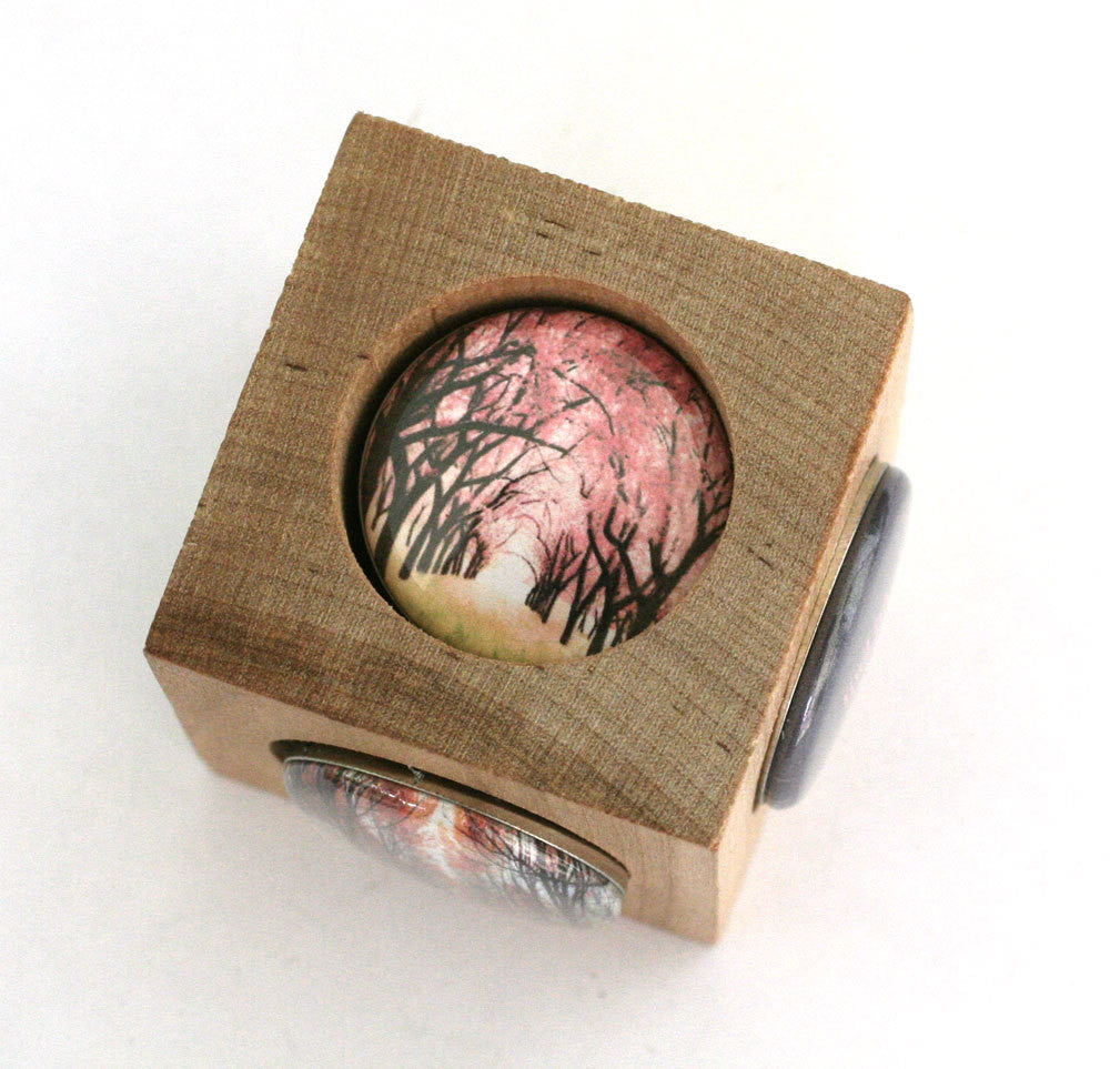Forest Treeline Magnetic Ring