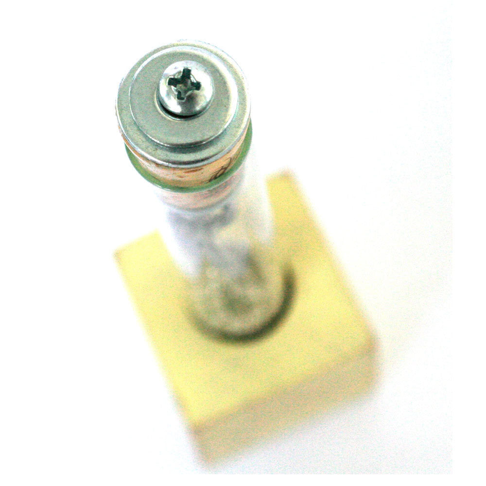 Hair Stylist Necklace | Cork in Test Tube and Wood Cube