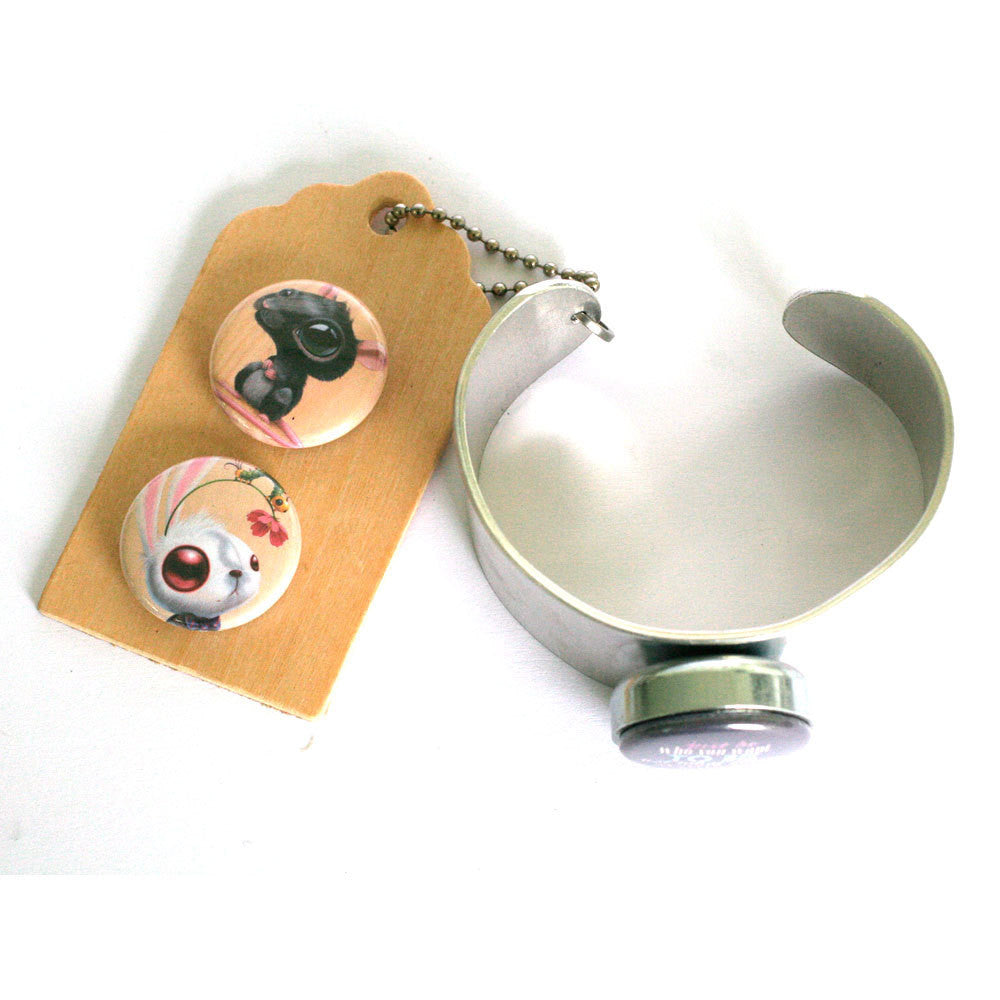 BE YOURSELF Magnetic Bracelet by Cuddly Rigor Mortis