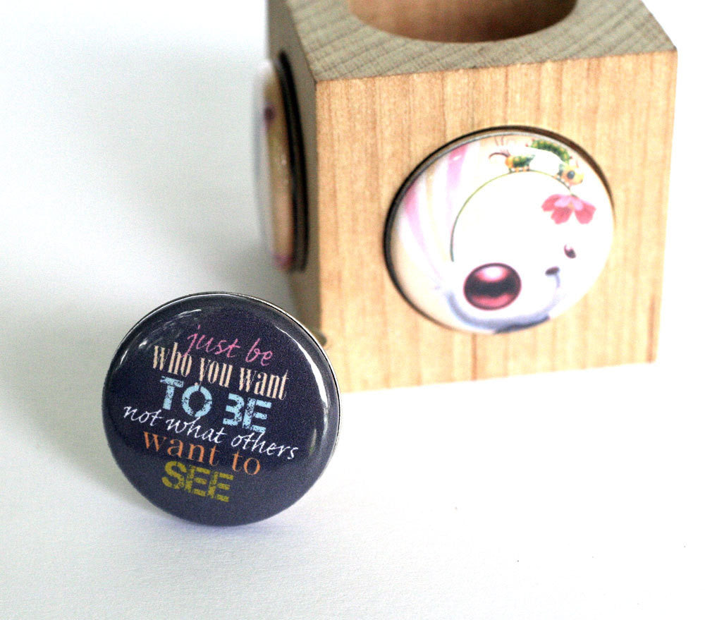 BE YOURSELF Adjustable Ring