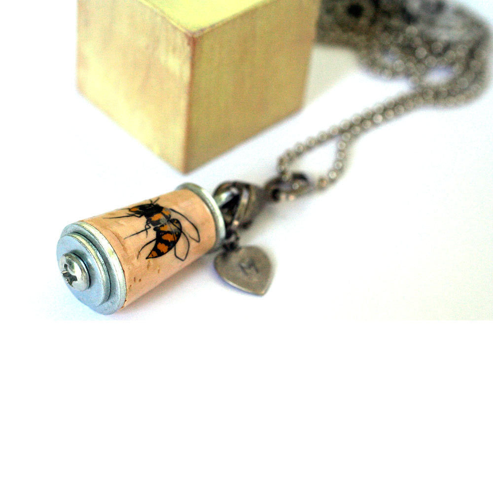 Bumble Bee Necklace