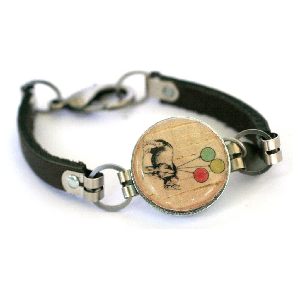 Party Rhino Leather Bracelet