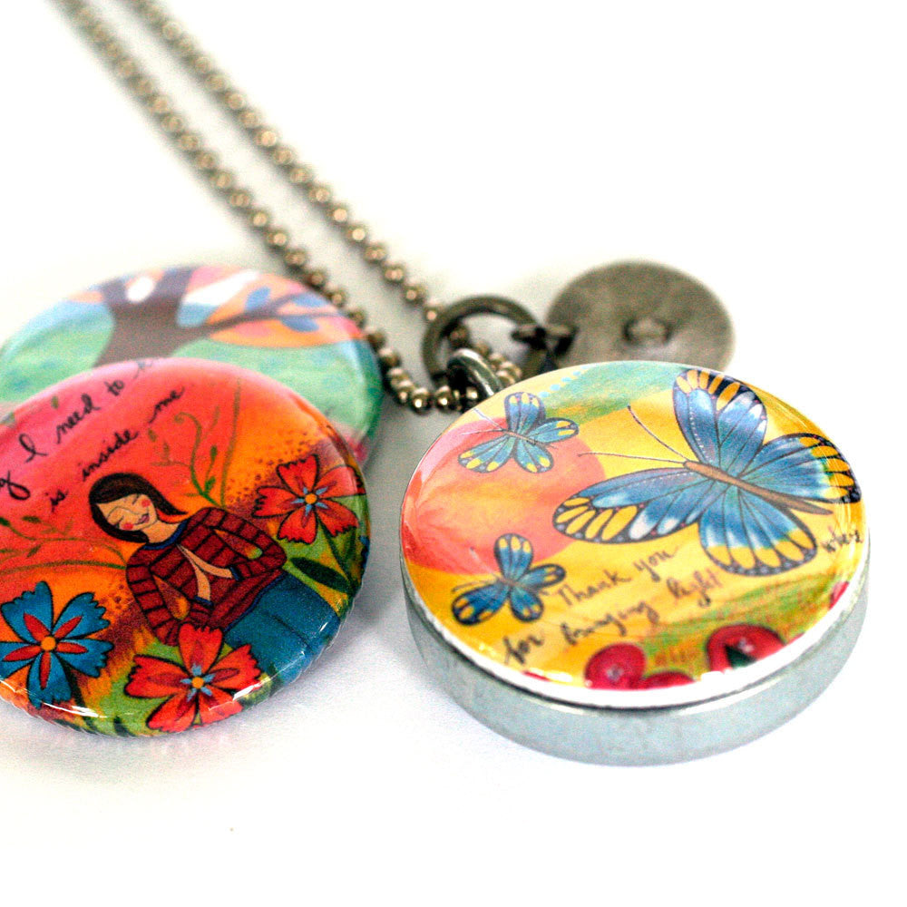 Meditation Locket Necklace