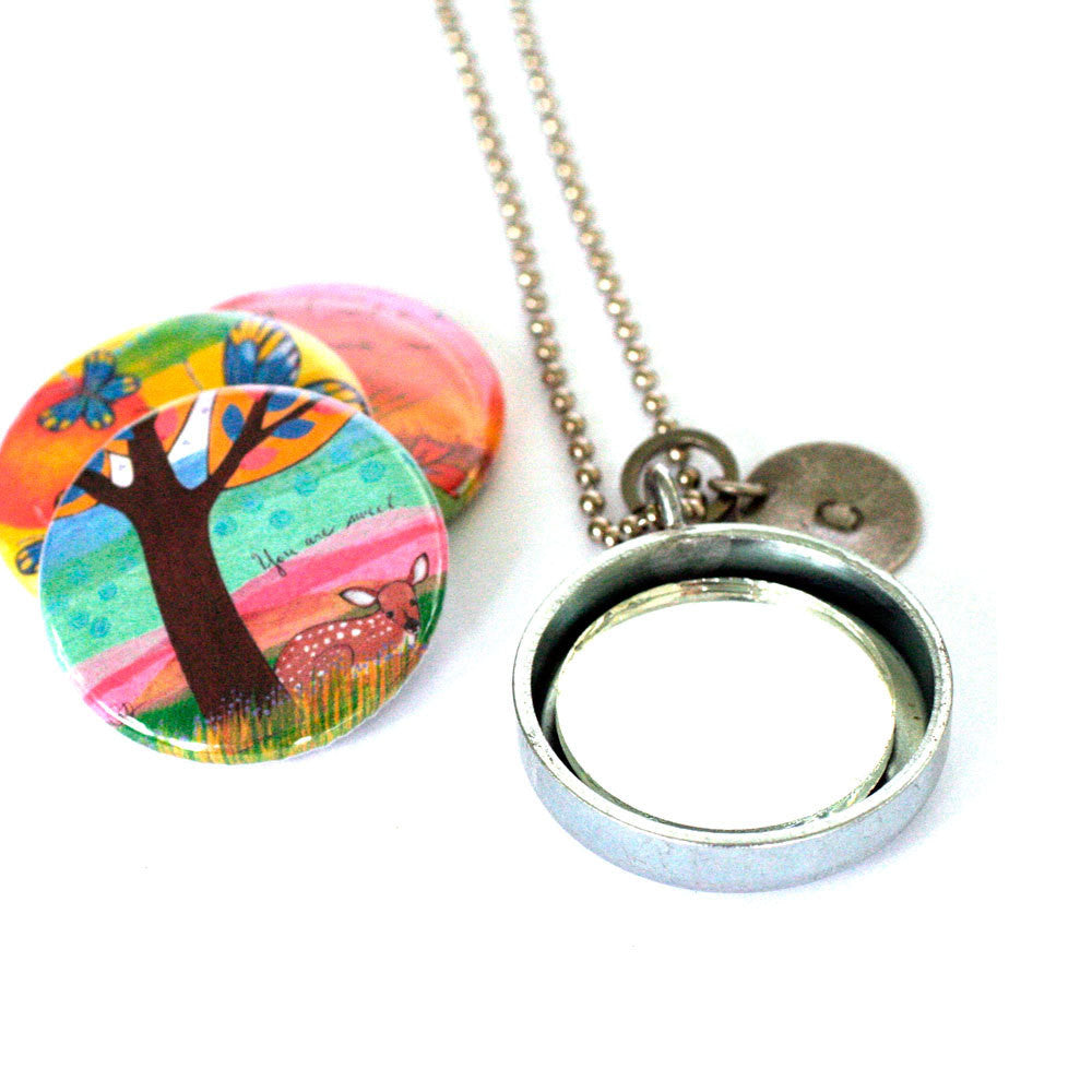 Meditation Locket Necklace