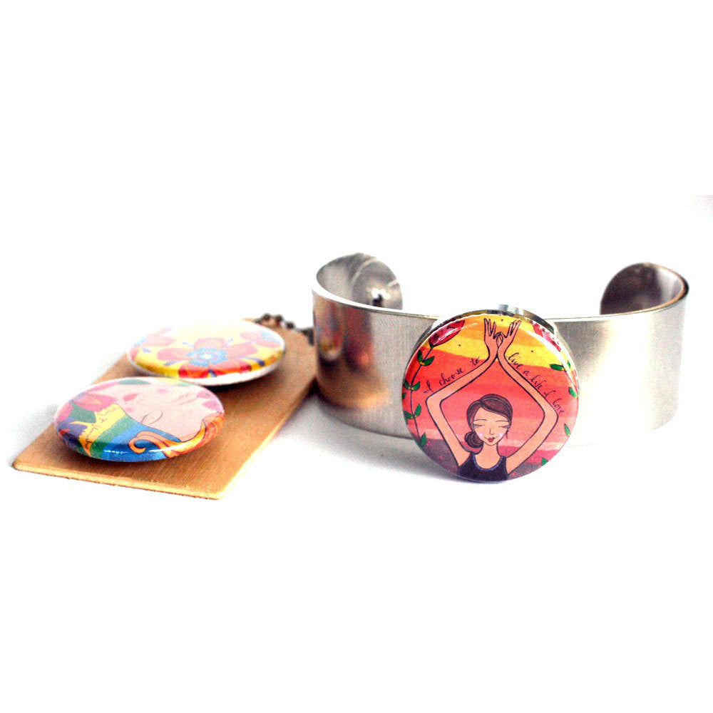 Love Yourself Cuff Bracelet