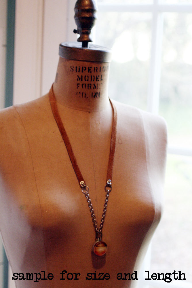 Bokeh Locket Necklace