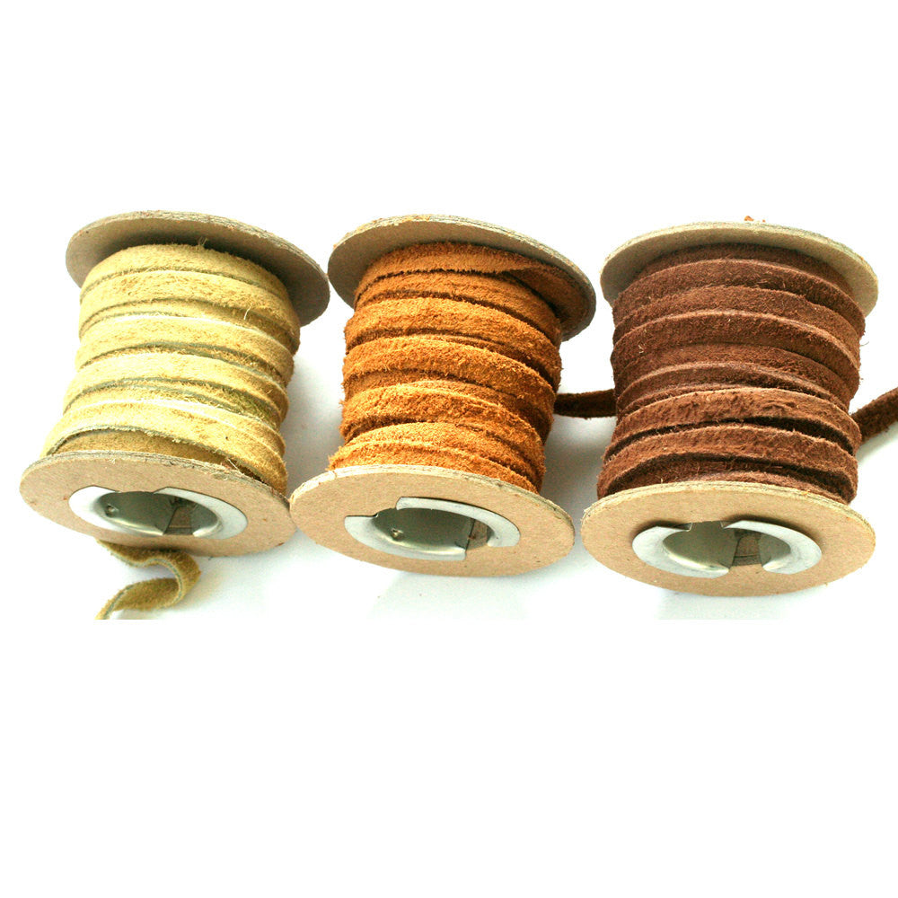 Marble Leather Necklace