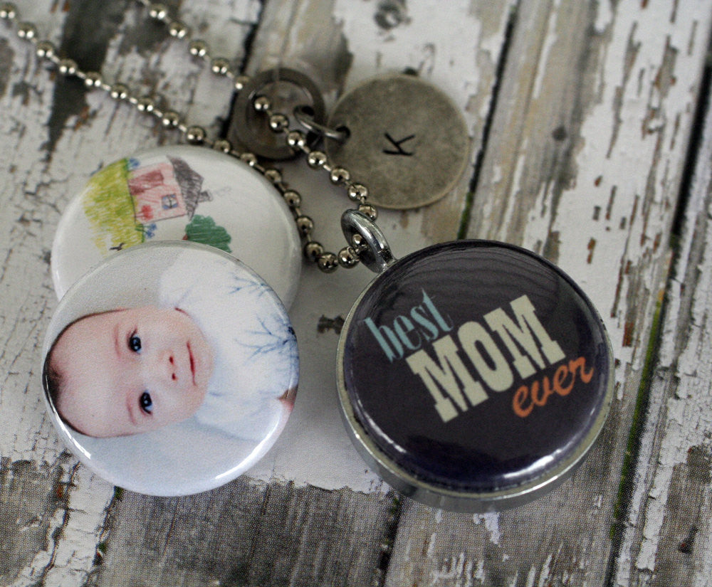 Personalized MOM Necklace Locket - Custom