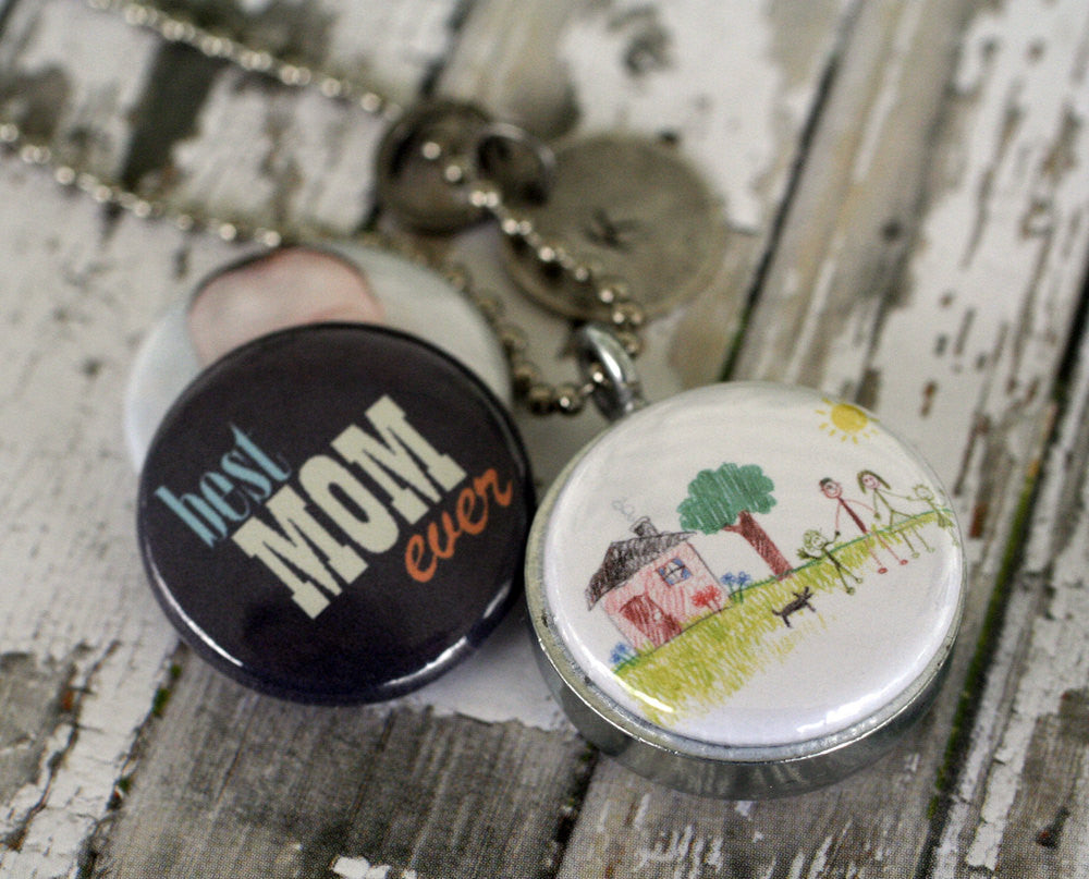 Personalized MOM Necklace Locket - Custom