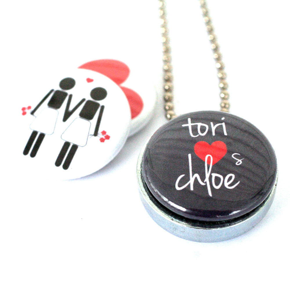 When A GIRL LOVES A GIRL Locket