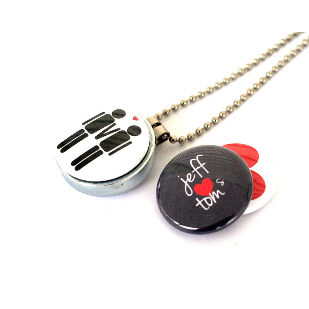 When A GUY LOVES A GUY Locket