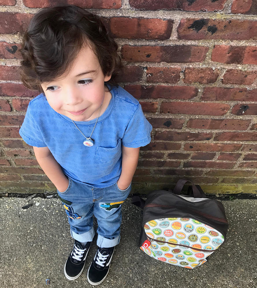 Robot Locket Necklace for Young Boy or Girl