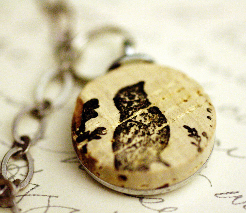 Bluebird Recycled Wine Cork Necklace | Bib Style