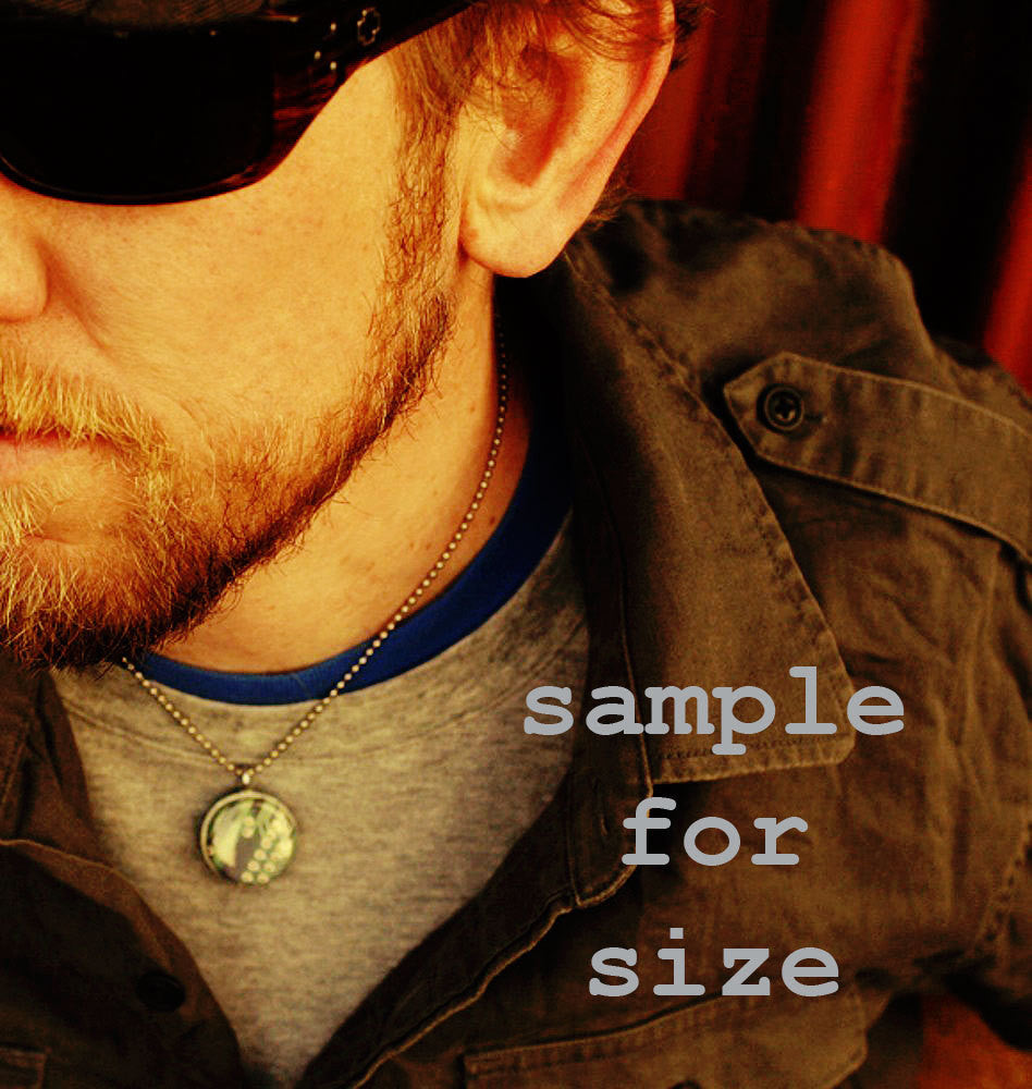 Airplane Locket Necklace