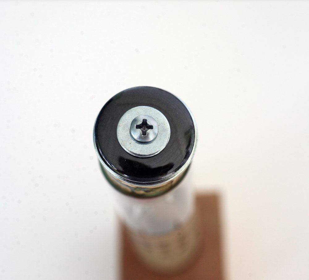 Mushroom Necklace | Cork in Test Tube and Wood Cube