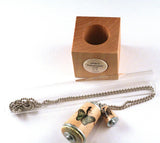 Fairy Necklace | Cork in Test Tube and Wood Cube