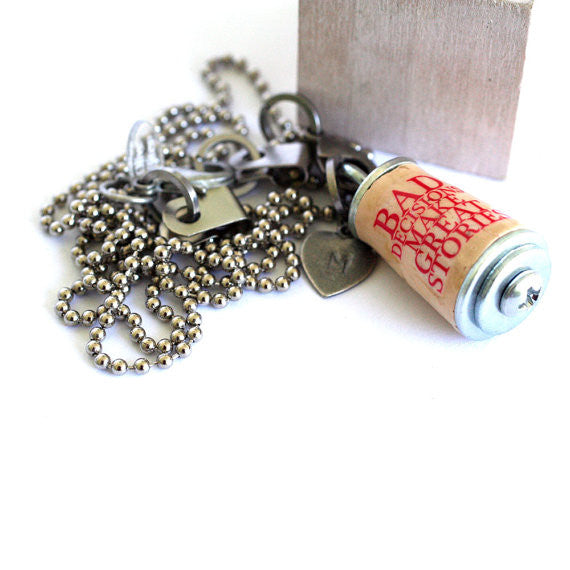 cork necklace