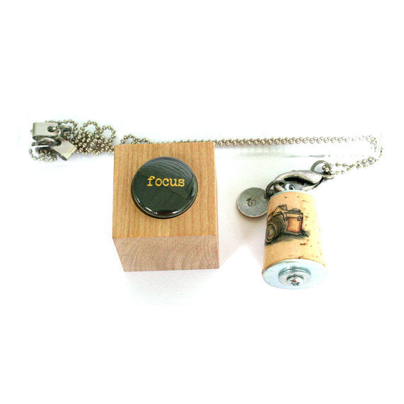 cork necklace